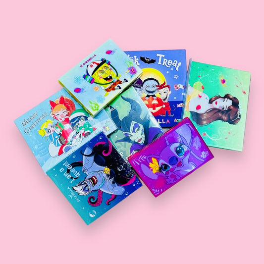 Oferta 4 paletas de sombras genéricas AL AZAR
