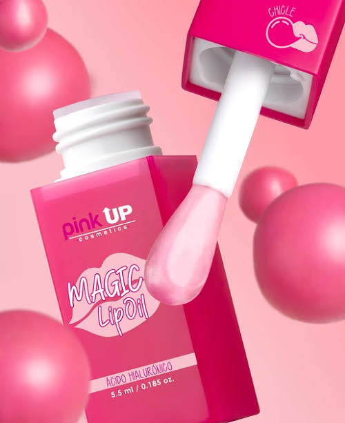 Magic lip oil con ácido hialurónico (gloss magico) pink up