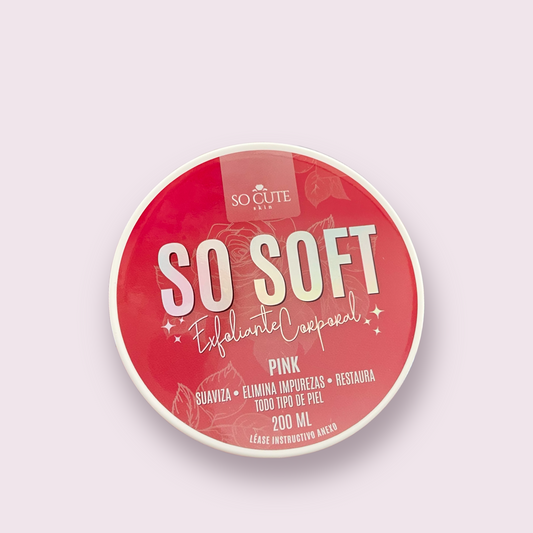So soft exfoliante corporal! En promo
